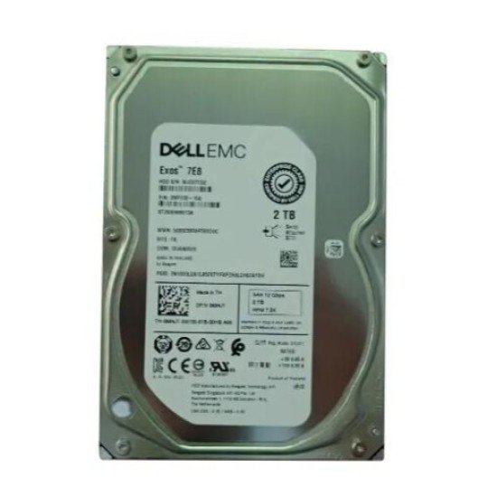 684JT-GEN - Dell 2TB 7200RPM SAS 12Gb/s Hot-Pluggable (512n) 3.5-Inch NearLIne Hard Drive with Tray for PowerEdge Server & PowerVault Storage Array