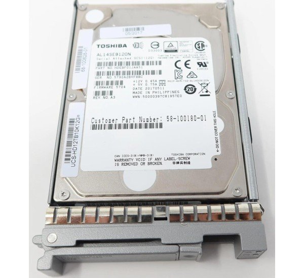 Cisco AL14SEB120N 1.2TB 12Gb/s SAS 2.5