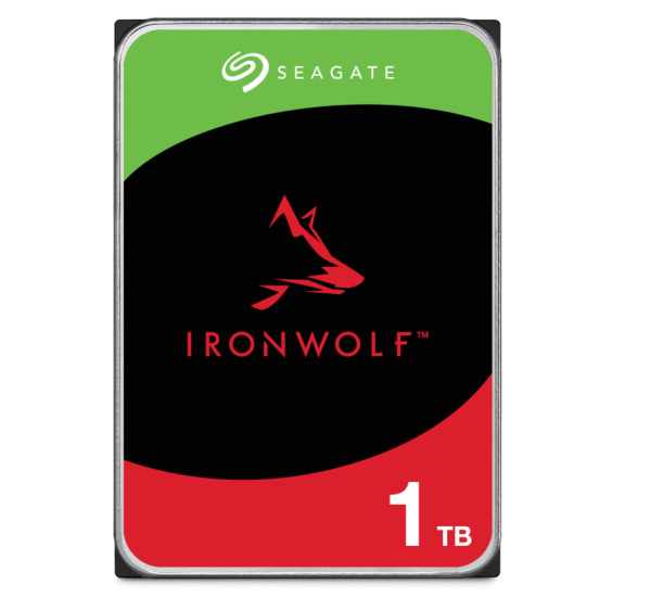 Seagate ST1000VN008 1TB 3.5-inch SATA 6Gbps 7200RPM NAS Hard Drive for Network Attached Storage Systems