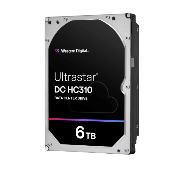 WD 0B36015 6TB 7.2k SAS Ultrastar DC HC310  HDD