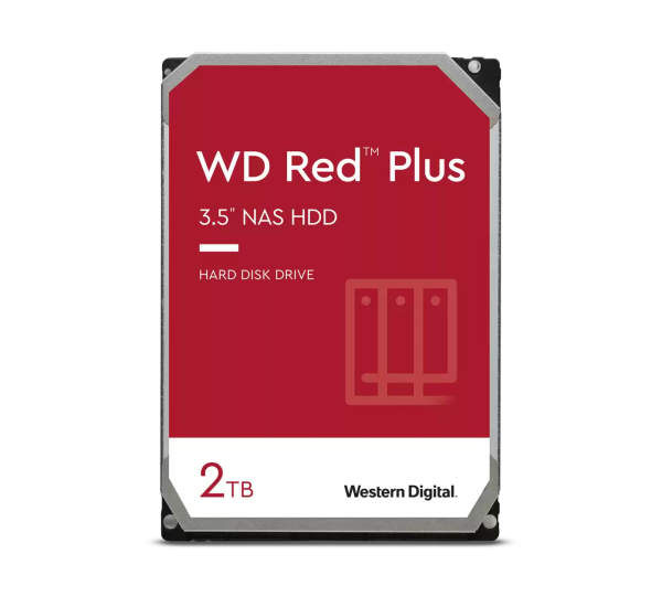 WD WD20EFZX 2TB 5.4k SATA  Red Plus NAS Hard Drive