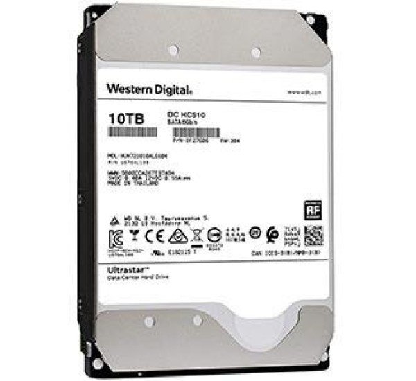 10TB HGST WD Ultrastar Hard Drive - Ideal for Server Use (HUH721010ALE604)