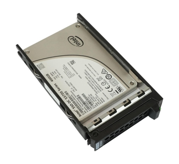 Fujitsu 400GB SATA SSD for PRIMERGY servers (2.5-inch, 6Gb/s, model S26361-F3821-L400)