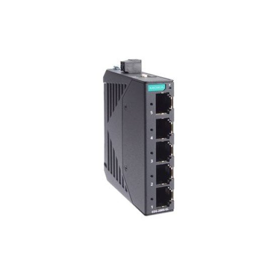 Moxa EDS-2005-EL Series 5-Port Industrial Ethernet Switches