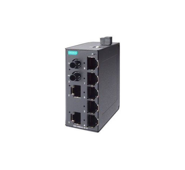 Moxa EDS-2008-EL Series 8-Port Industrial Ethernet Switches