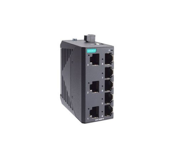 Moxa EDS-2008-EL Series 8-Port Industrial Ethernet Switches