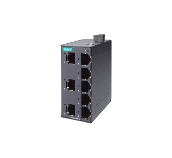 Moxa EDS-2008-EL Series 8-Port Industrial Ethernet Switches
