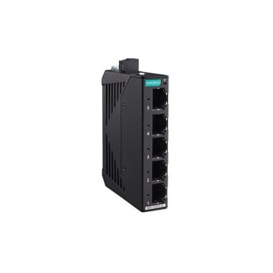 Moxa EDS-G2005-EL Rugged 5-Port Gigabit Ethernet Switch for Industrial Networks
