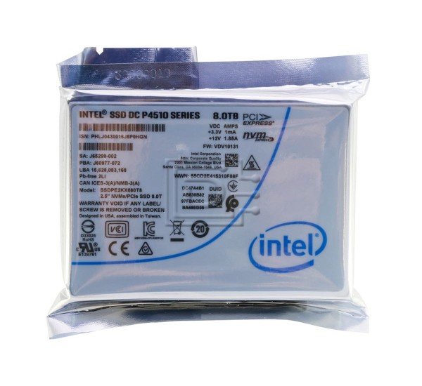Intel SSDPE2KX080T801 8TB NVME Enterprise Server SSD Price in BD