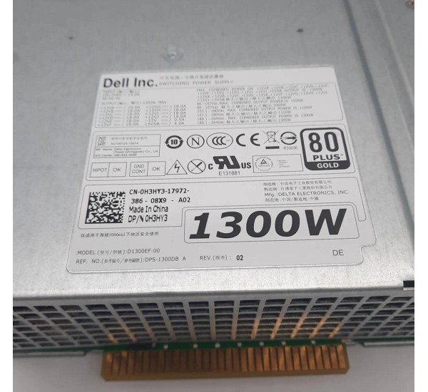Dell Precision 1300W Workstation Power Supply T7910 T7810 T5810