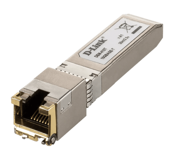 D-Link 10GBASE-T Copper SFP+ Transceiver (DEM-410T)