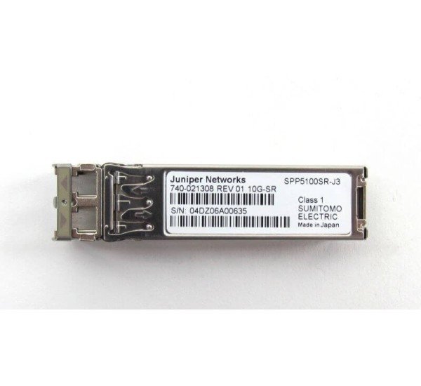 Juniper EX-SFP-10GE-SR 10GbE SFP+ SR Optical Transceiver Module for High-Speed Network Connectivity