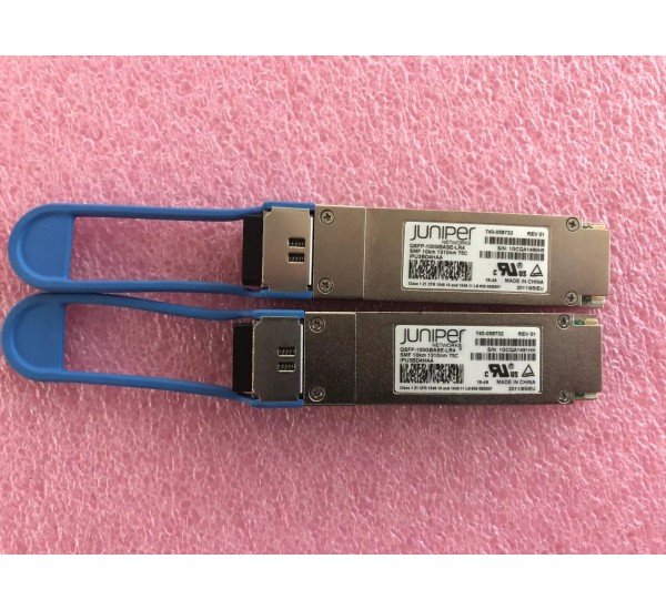 Juniper JNP-QSFP-100G-LR4 100GbE QSFP28 LR4 Optical Transceiver Module for Long-Range Data Center Connectivity
