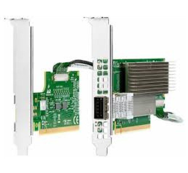 HPE InfiniBand MCX653105A‑HDAT HDR/Ethernet 200Gb 1‑port QSFP56 PCIe3 x16 Adapter