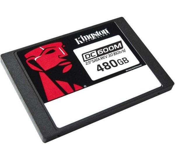 Kingston 480GB SATA SSD 6Gbps DC600M (SEDC600M)