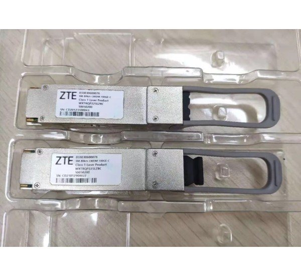 ZTE 100G 80KM Transceiver Module - QSFP28  033030600078