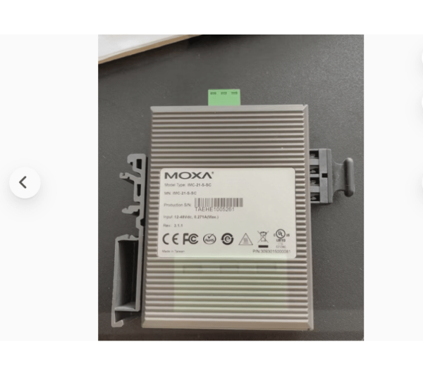 Moxa Fiber Optic Switch (IMC-21-S-Sc)