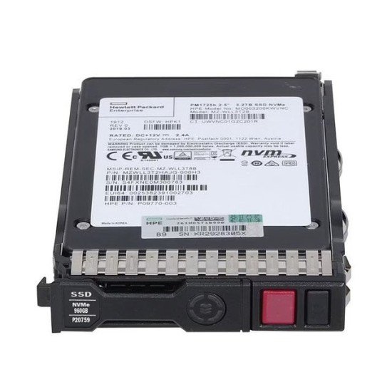 960GB HPE NVMe SSD Gen3 - P47844-B21