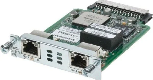 Cisco NIM-2CE1T1-PRI Network Card