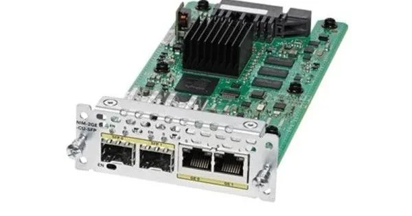 Cisco NIM-2GE-CU-SFP NIM Card