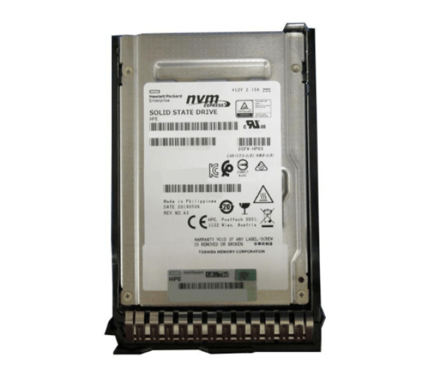 HPE NVMe 6.4TB SSD Mixed Use 2.5inch - P07185-B21