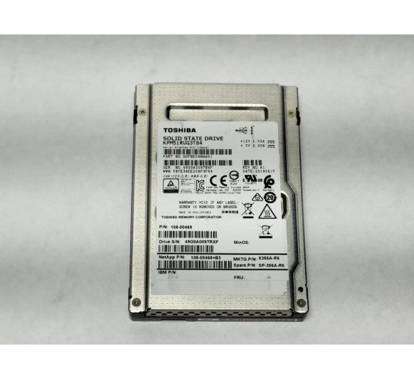 Toshiba 3.84TB SAS Server SSD 2.5