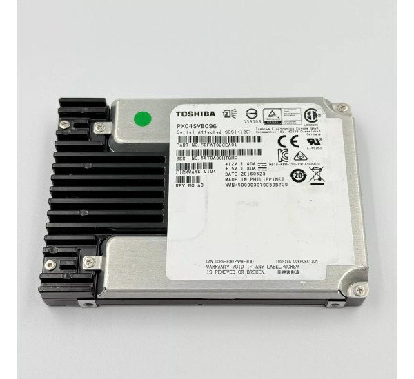 Toshiba 960GB SAS Server SSD 12Gbps 2.5