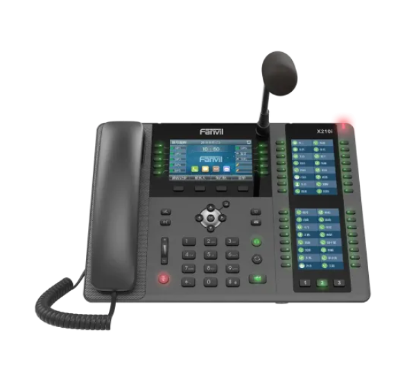 Fanvil X210i Paging Console IP Phone with Gooseneck Mic