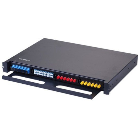 Vivanco VCFPSTNSLN241 24Port Patch Panel
