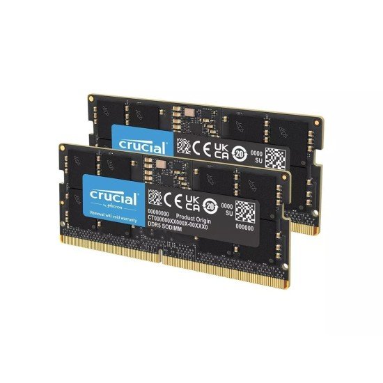 Crucial 128GB (64GBx2) DDR5-5600 SODIMM Kit