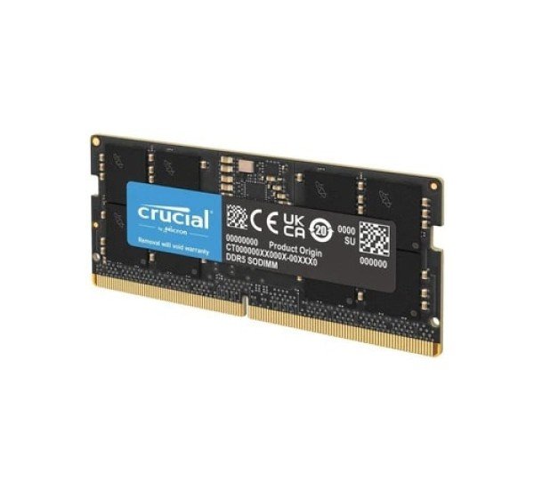 Crucial 64GB (32GBx2) DDR5-6400 SODIMM Laptop RAM