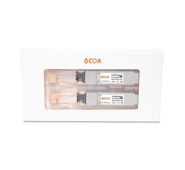 6Com QSFP-100G-SR4-S QSFP28 Optical Transceiver Module