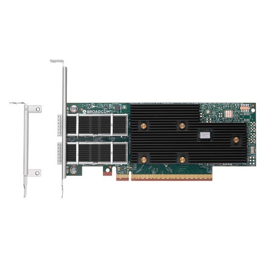 Broadcom 200G Dual-Port QSFP112 Network Adapter | BCM957608-P2200GQF00