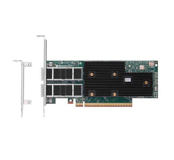Broadcom 200G Dual-Port QSFP112 Network Adapter | BCM957608-P2200GQF00