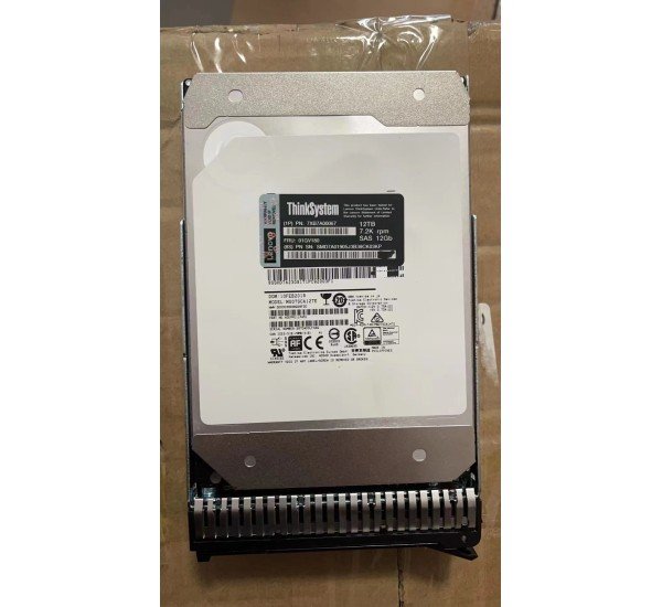 Lenovo 7XB7A00067 / 01GV180 12TB 3.5-inch 7200RPM Server Hard Disk for Enterprise Data Center Storage Systems 