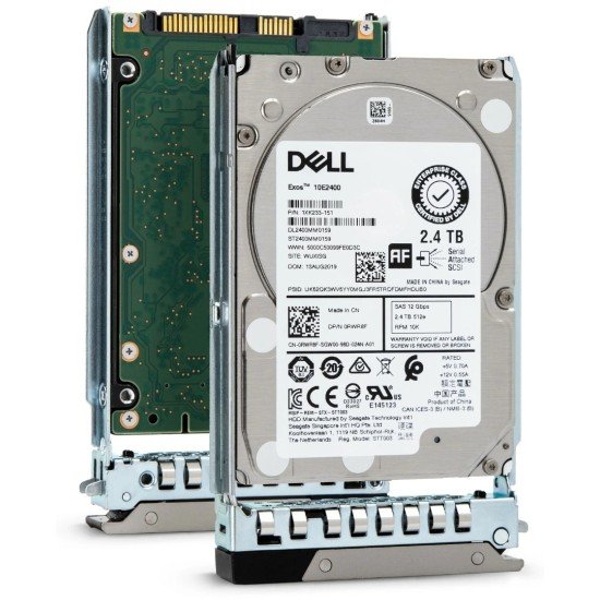 Dell 2.4TB 10K RPM SAS 12Gbps 2.5-Inch Hot-Plug Server Hard Drive