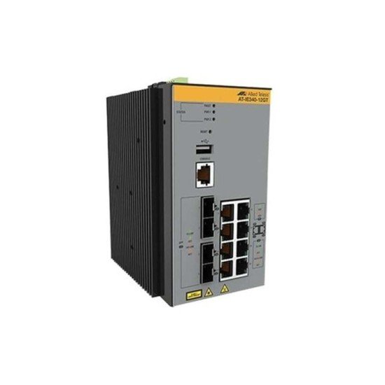 Allied Telesis IE340-12GP Industrial PoE+ Ethernet Switch