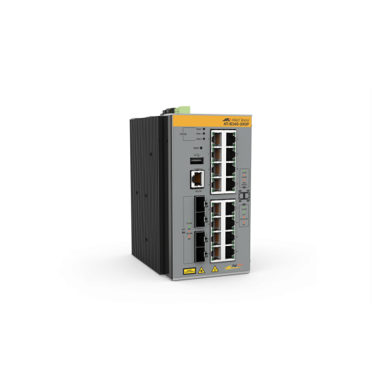 Allied Telesis IE340-20GP Industrial PoE+ Ethernet Switch