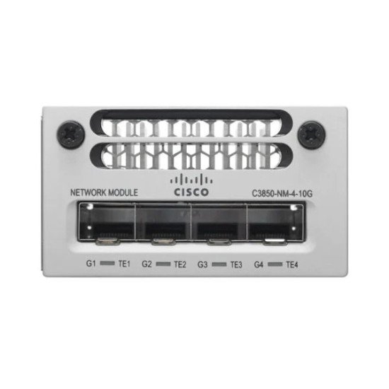 Cisco C3850-NM-4-10G 4 x 10GE Network Module for Catalyst 3850 Series Switches