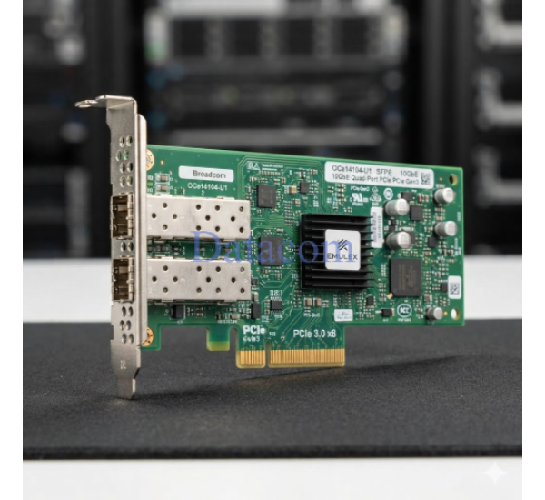 Broadcom Emulex OCe14104-U1 SFP28 25 Gigabit Ethernet Dual Port PCIe Adapter