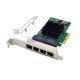 Broadcom BCM5719 Quad Port 2.5GbE PCIe Ethernet Adapter