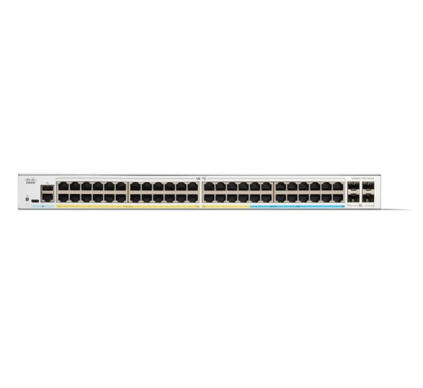 Cisco C1300-48FP-4X – 48 Port Gigabit Full PoE/PoE+ Managed Switch