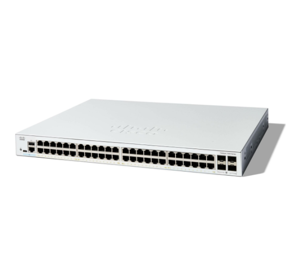 Cisco C1300-48T-4G – 48-Port Gigabit Managed Switch with 4× Gigabit Uplinks