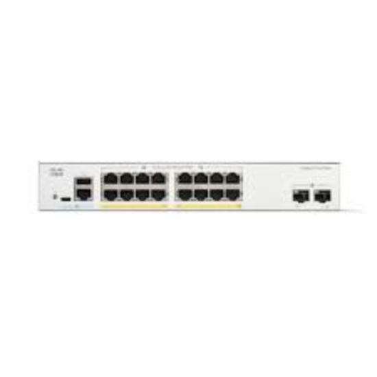 Cisco C1300-16T-2G – 16-Port Gigabit Managed Switch with 2× Gigabit Uplinks