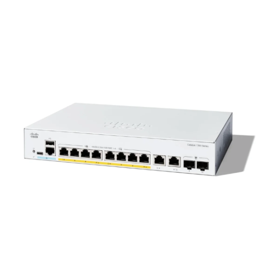 Cisco Catalyst C1300-8FP-2G Managed Switch