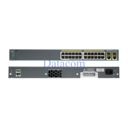 Cisco WS-C2960+24PC-L Catalyst 2960 Plus 24-Port Fast Ethernet PoE Managed Switch