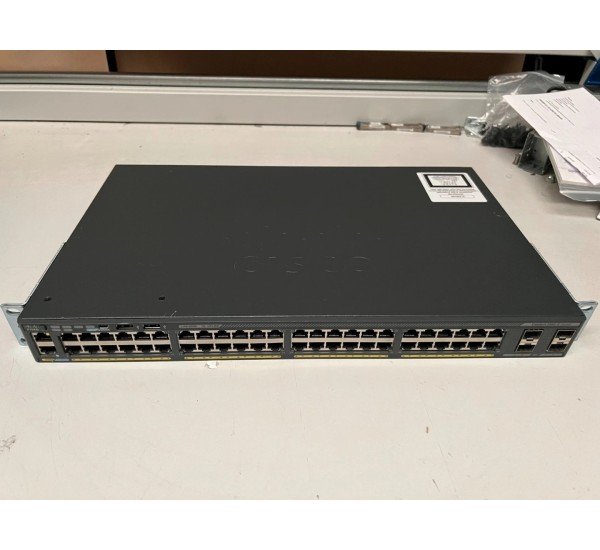 Cisco WS-C2960X-48TS-LL Catalyst 2960-X 48-Port Gigabit Ethernet Network Switch for Enterprise Networking