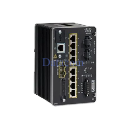 Cisco IE-3400-8P2S-E/A Catalyst IE3400 8-Port Gigabit PoE+ Industrial Ethernet Managed Switch