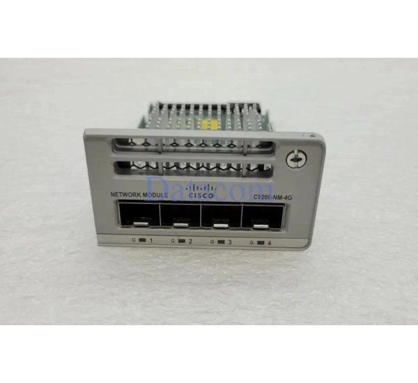 Cisco C9200-NM-4G 4-Port Gigabit SFP Catalyst 9200 Network Module