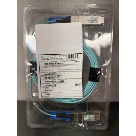 Cisco QSFP-100G-AOC7M Active Optical Cable